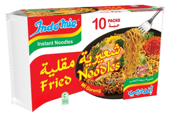 إندومي شعيرية مقلية 10 حبة 82 جم